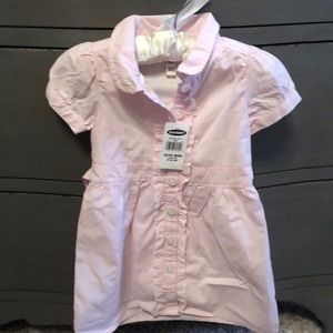 Baby girl, pink gingham, dress